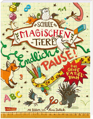Die Schule der magischen Tiere: Endlich Pause! Das große Rätselbuch - Bild 1