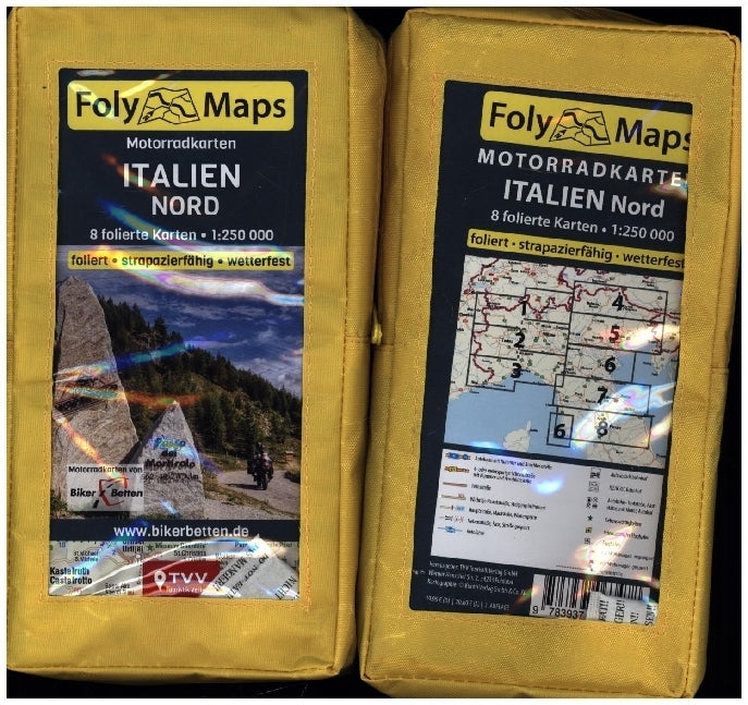 Biker Betten - FolyMaps Motorradkarten Italien Nord - Bild 1
