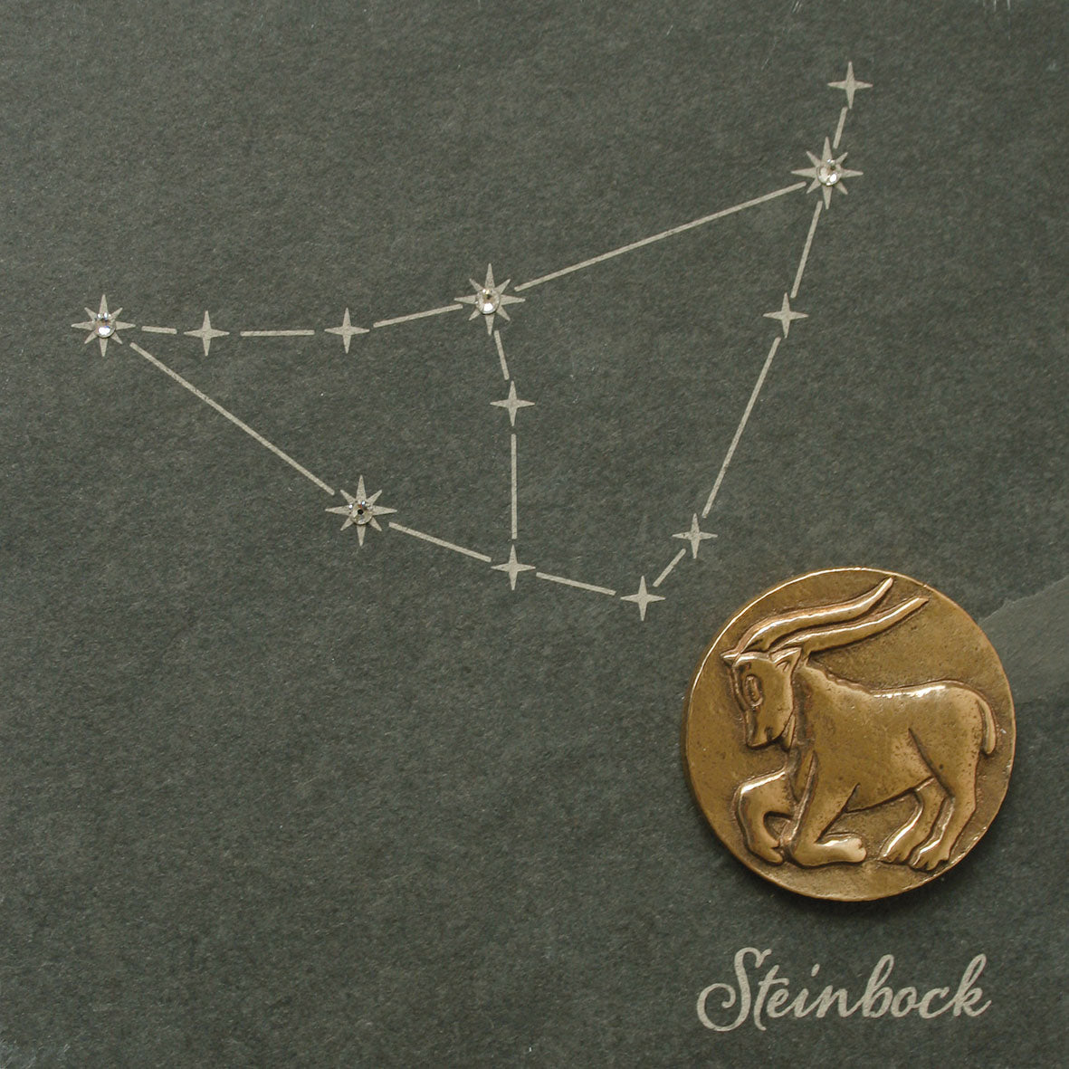Bronze, Sternzeichen Steinbock