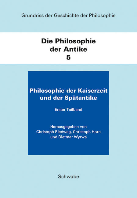 Die Philosophie der Antike. Teilbd.5/1 - Bild 1