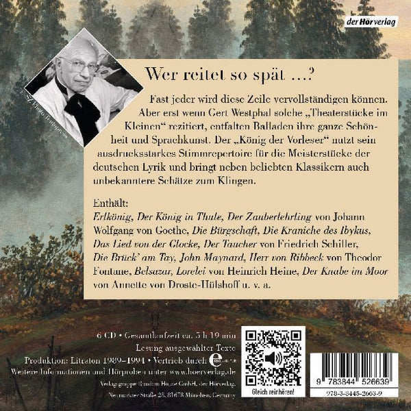 Gert Westphal liest: Die schönsten deutschen Balladen - Bild 2