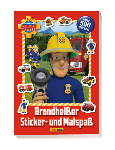 Feuerwehrmann Sam: Brandheißer Sticker- und Malspaß - Bild 1