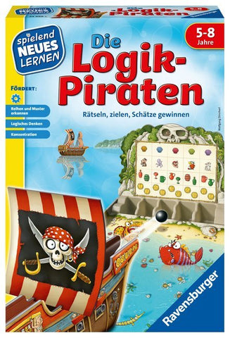 Ravensburger 24969 - Die Logik-Piraten - Spielen und Lernen für Kinder, Lernspiel für Kinder von 5-8 Jahren, Spielend Neues Lernen für 1-4 Spieler - Bild 1