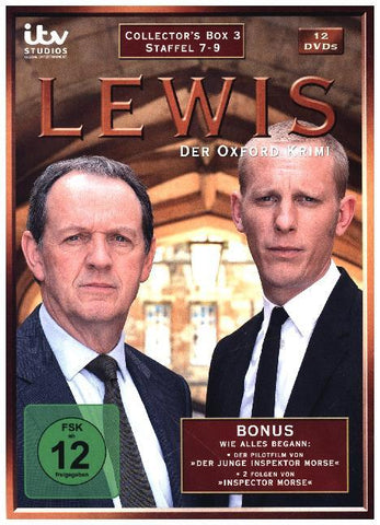 Lewis - Der Oxford Krimi, 12 DVDs (Collector's Box) - Bild 1