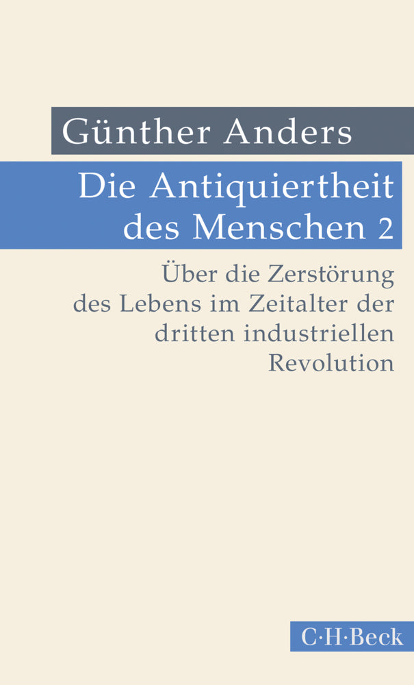 Die Antiquiertheit des Menschen. Bd.2 - Bild 1