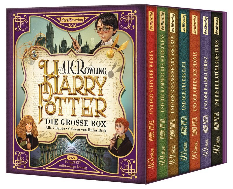 Harry Potter. Die große Box. Alle 7 Bände., 14 Audio-CD, 14 MP3 - Bild 1