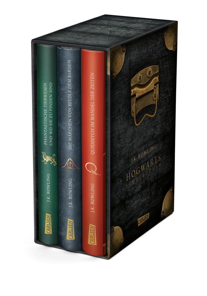Hogwarts-Schulbücher: Die Hogwarts-Schulbücher im Schuber, 3 Teile - Bild 1