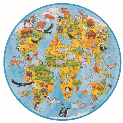 XL Puzzle Welt (Kinderpuzzle) - Bild 1
