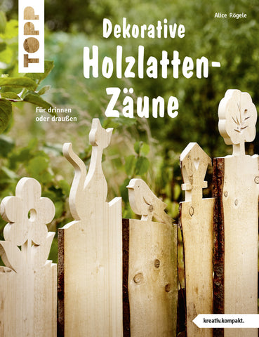 Dekorative Holzlatten-Zäune - Bild 1