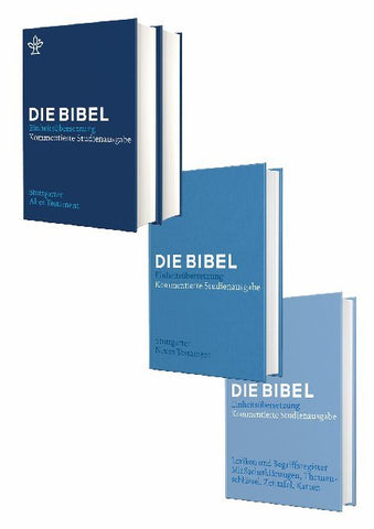Die Bibel (Rev. Einheitsübersetzung 2017) - Stuttgarter Altes + Neues Testament + Lexikon, 4 Bde. - Bild 1