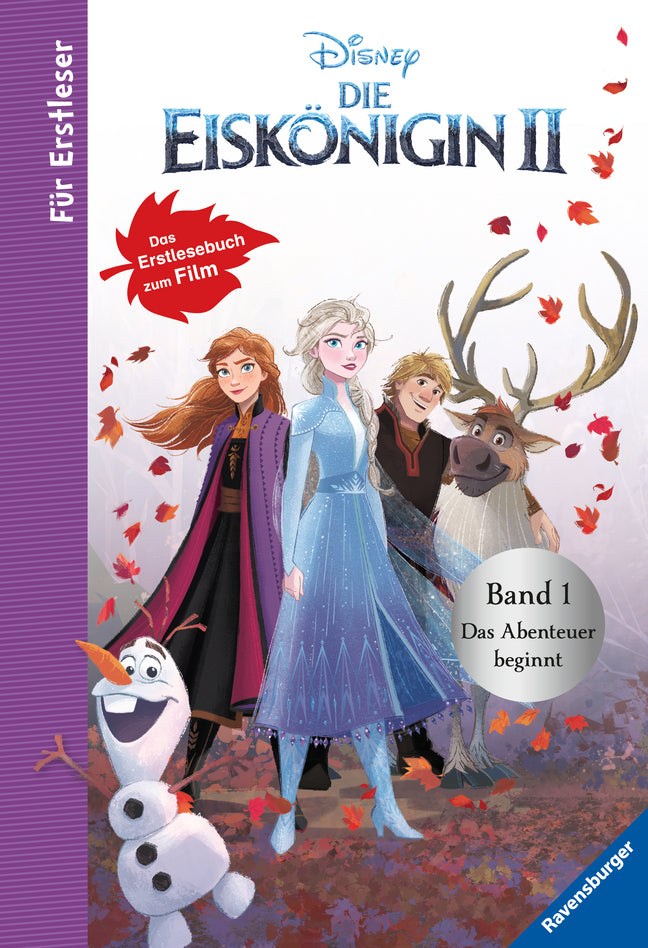 Disney Die Eiskönigin 2 - Für Erstleser: Band 1 Das Abenteuer beginnt; .. Bd.1 - Bild 1