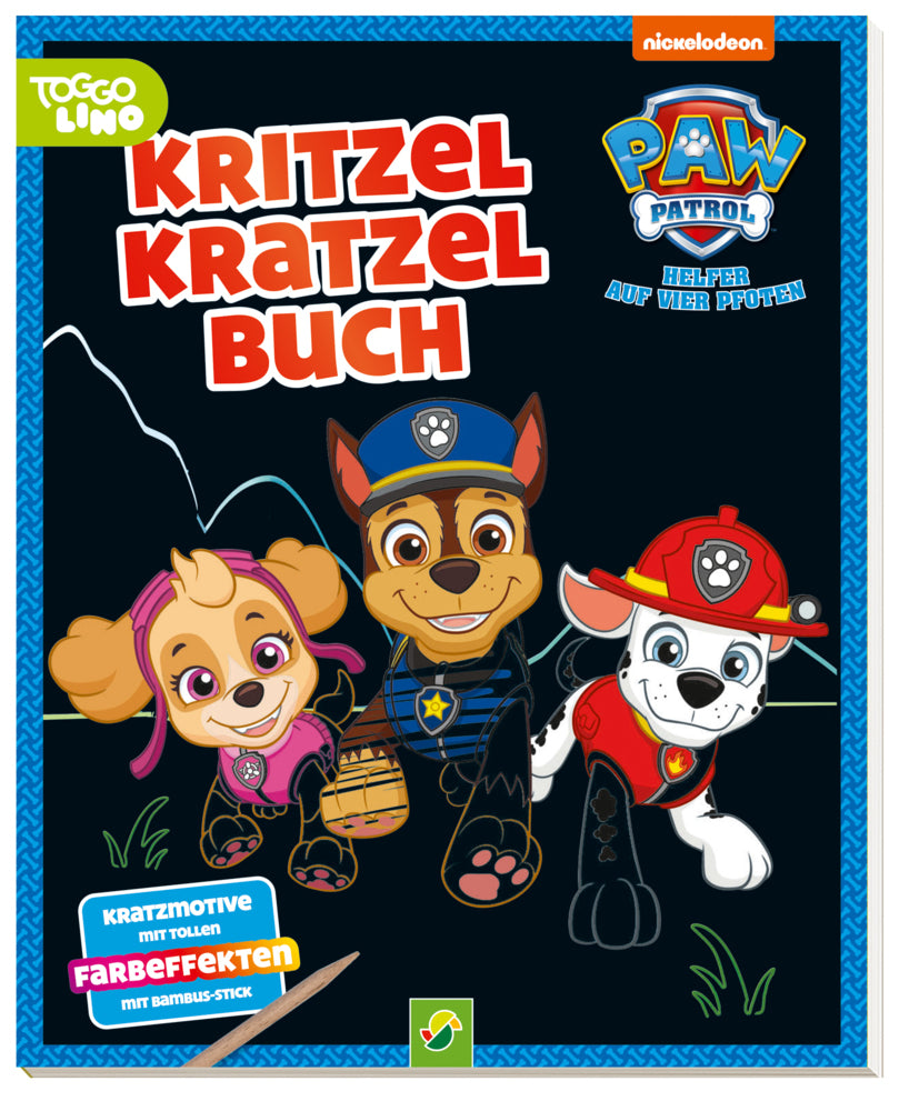 Paw Patrol Kritzel-Kratzel-Buch für Kinder ab 5 Jahren - Bild 1