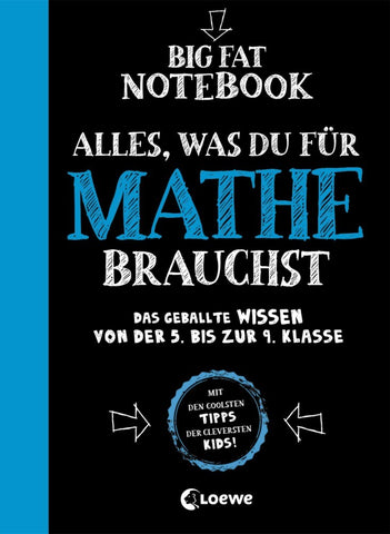 Big Fat Notebook - Alles, was du für Mathe brauchst - Das geballte Wissen von der 5. bis zur 9. Klasse - Bild 1