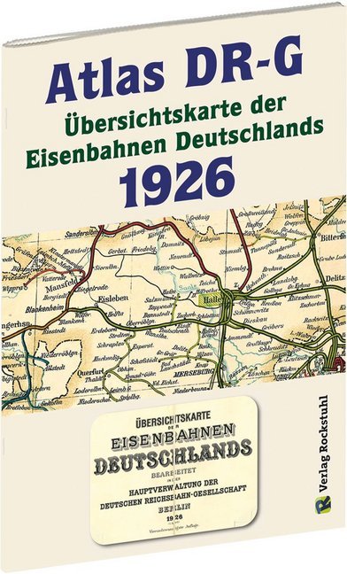 Atlas DR-G 1926 - Übersichtskarte der Eisenbahnen Deutschlands - Bild 1