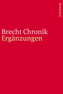 Brecht Chronik 1898-1956 - Bild 1