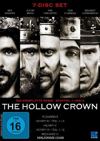 The Hollow Crown. Staffel.1+2, 7 DVD (Gesamtedition). Staffel.1+2, 7 DVD-Video - Bild 1