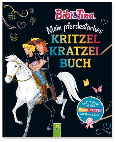 Bibi & Tina - Mein pferdestarkes Kritzel-Kratzel-Buch - Bild 1
