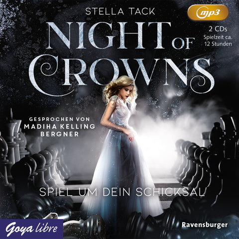 Night of Crowns - Spiel um dein Schicksal, 2 Audio-CD, 2 MP3 - Bild 1