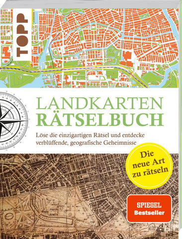 Landkarten Rätselbuch - die Rätselinnovation. SPIEGEL Bestseller - Bild 1
