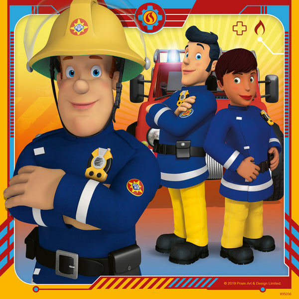 Ravensburger Kinderpuzzle - 05077 Unser Held Sam - Puzzle für Kinder ab 5 Jahren, mit 3x49 Teilen, Puzzle mit Feuerwehrmann Sam - Bild 3