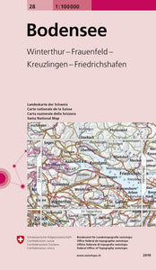 Landeskarte der Schweiz 28 Bodensee - Bild 1