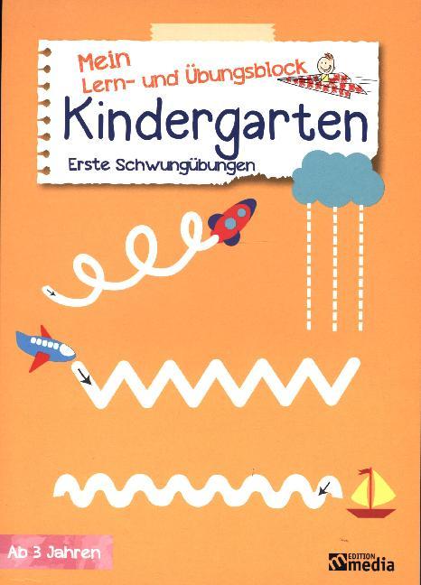 Mein Lern- & Übungsblock Kindergarten - Erste Schwungübungen - Bild 1