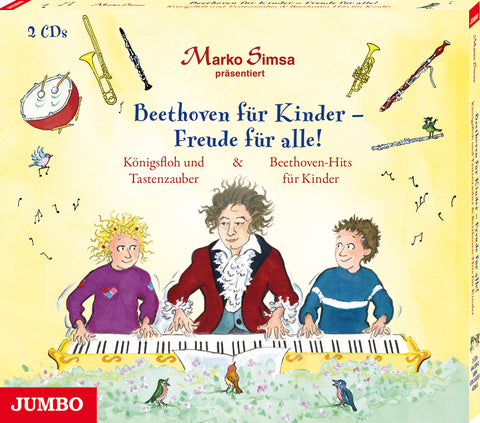 Beethoven für Kinder - Freude für alle! Königsfloh und Tastenzauber und Beethoven-Hits für Kinder - Bild 1