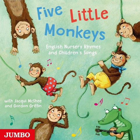 Five Little Monkeys. English Nursery Rhymes and Children´s Songs, Audio-CD - Bild 1