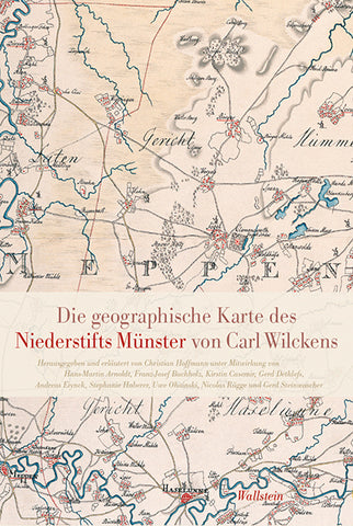 Die geographische Karte des Niederstifts Münster von Carl Wilckens - Bild 1