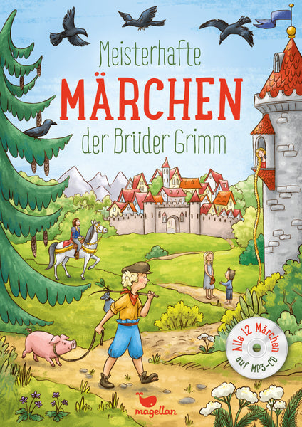 Meisterhafte Märchen der Brüder Grimm, m. Audio-CD, MP3 - Bild 1