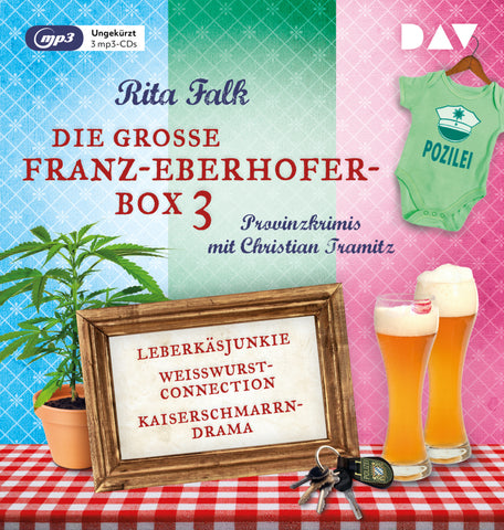 Die große Franz-Eberhofer-Box 3, 3 Audio-CD, 3 MP3 - Bild 1