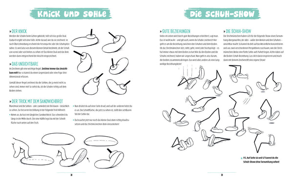 Lebendige Strichmännchen zeichnen - Das Workbook - Bild 2