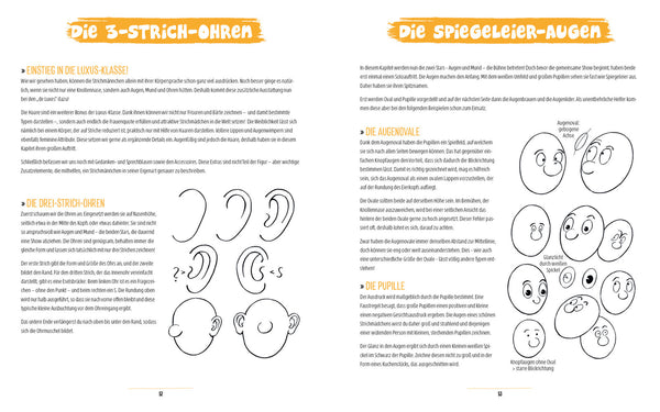 Lebendige Strichmännchen zeichnen - Das Workbook - Bild 7