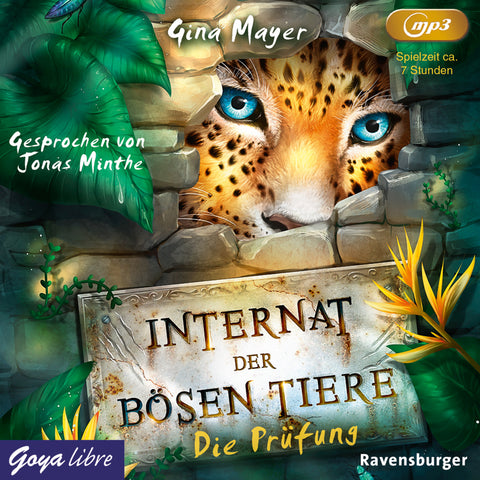 Internat der bösen Tiere - Die Prüfung, 1 Audio-CD, 1 MP3 - Bild 1