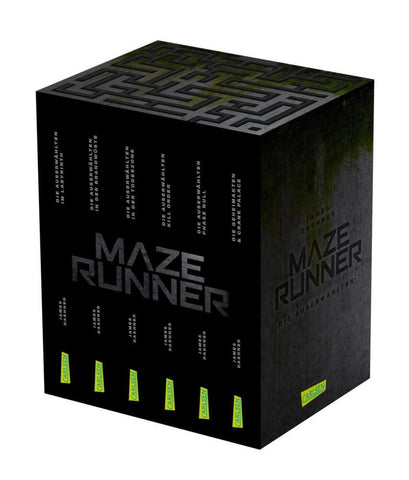 Maze-Runner-Schuber (6 Bände im Taschenbuch-Schuber inklusive Bonusband mit »Crank Palace« und »Die Geheimakten«), 6 Teile - Bild 1