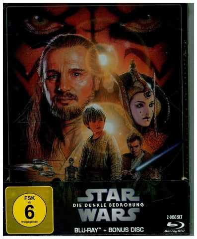 Star Wars Episode 1, Die dunkle Bedrohung, 2 Blu-ray (Steelbook Edition) - Bild 1