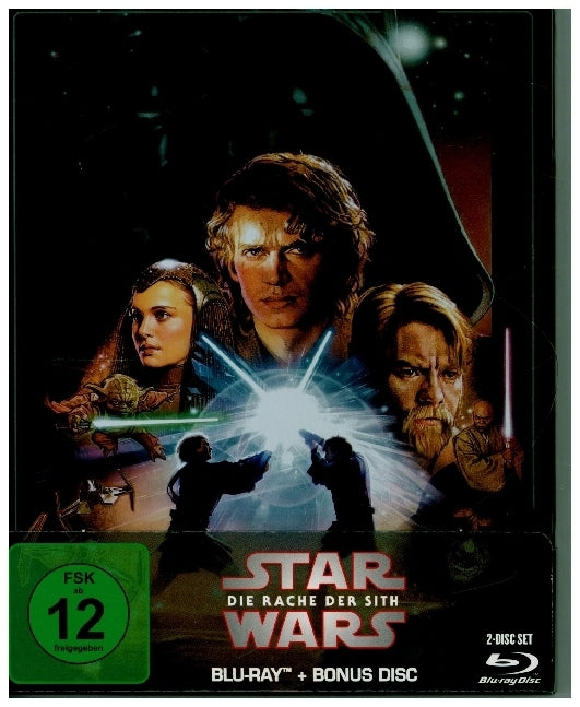 Star Wars Episode 3, Die Rache der Sith, 2 Blu-ray (Steelbook Edition) - Bild 1