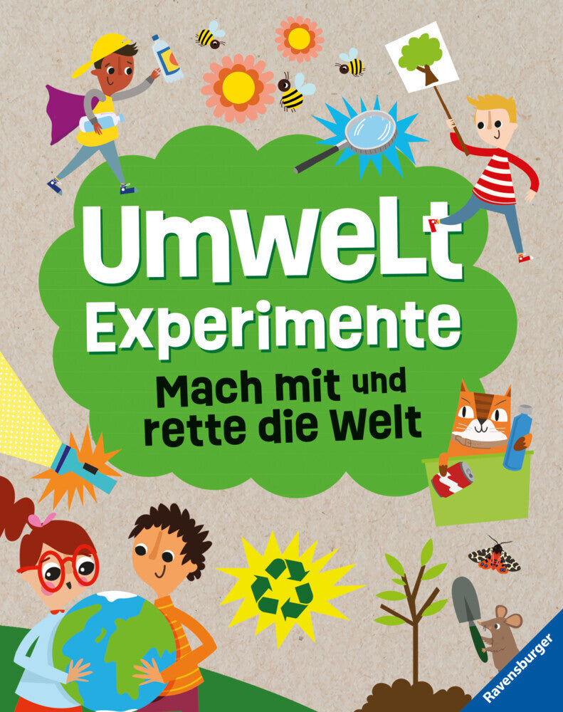 Umweltexperimente: Mach mit und rette die Welt - ein Experimentebuch zu Umweltschutzthemen für Kinder ab 7 Jahren - Bild 1