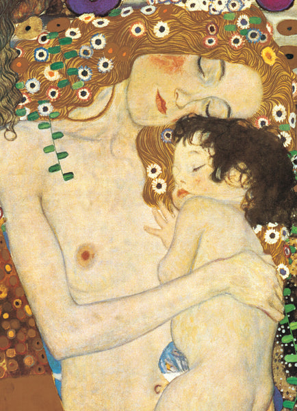 Mutter und Kind von Klimt - Detail (Puzzle) - Bild 2