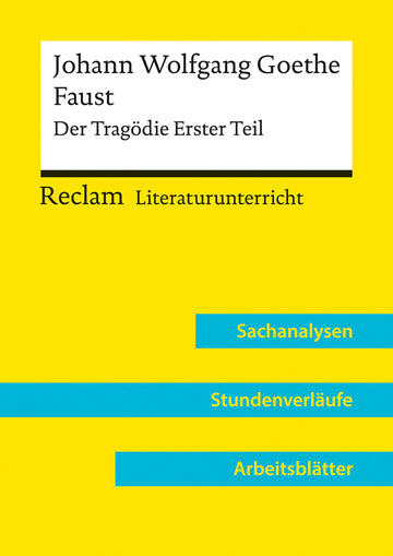 Johann Wolfgang Goethe: Faust. Der Tragödie Erster Teil (Lehrerband) - Bild 1
