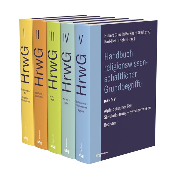 Handbuch religionswissenschaftlicher Grundbegriffe (HrwG), 5 Teile - Bild 1