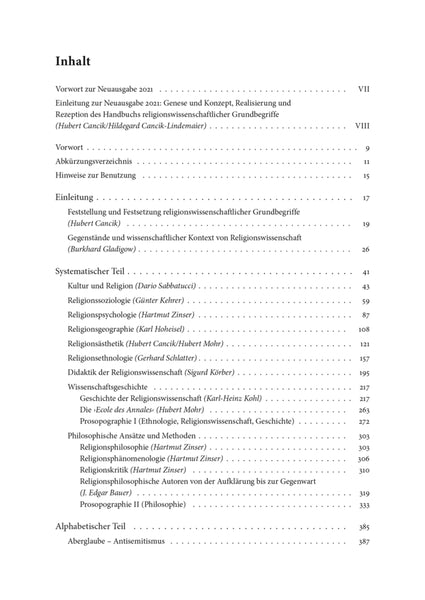 Handbuch religionswissenschaftlicher Grundbegriffe (HrwG), 5 Teile - Bild 3