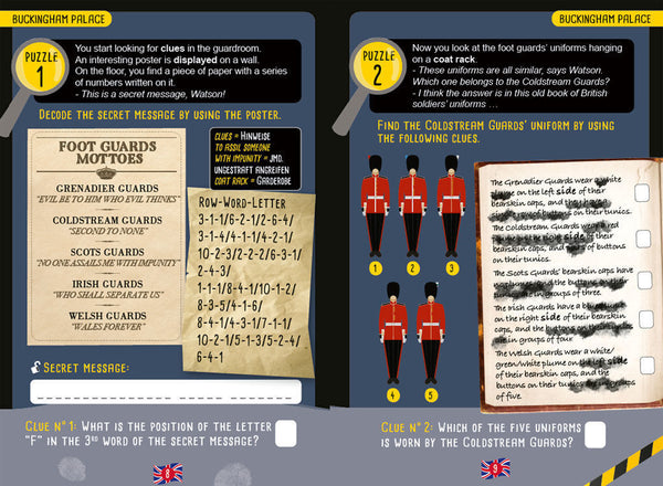Sherlock Holmes Escape Book. Spielend Englisch lernen - für Fortgeschrittene Sprachniveau B1 - Bild 3