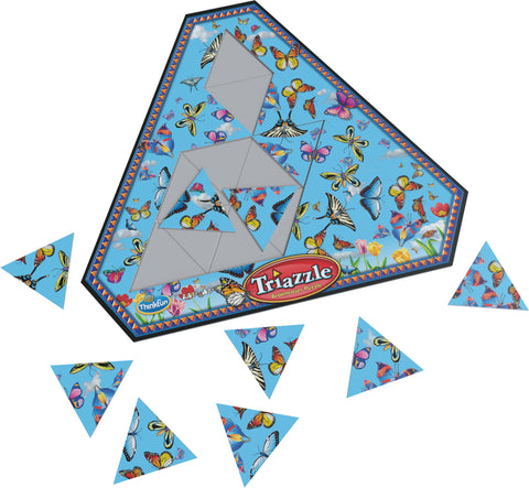 ThinkFun 76492 Triazzle Schmetterlinge, ein Logikpuzzle für Kinder und Erwachsene ab 8 Jahren - Bild 1