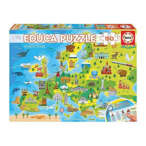 Europakarte 150 Teile Puzzle - Bild 1