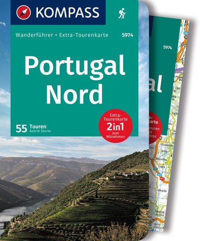 KOMPASS Wanderführer Portugal Nord, 55 Touren - Bild 1
