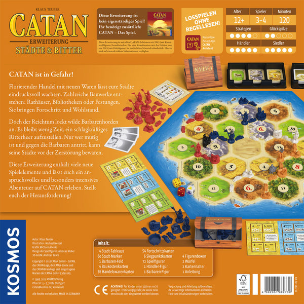 CATAN - Erweiterung - Städte & Ritter - Bild 2