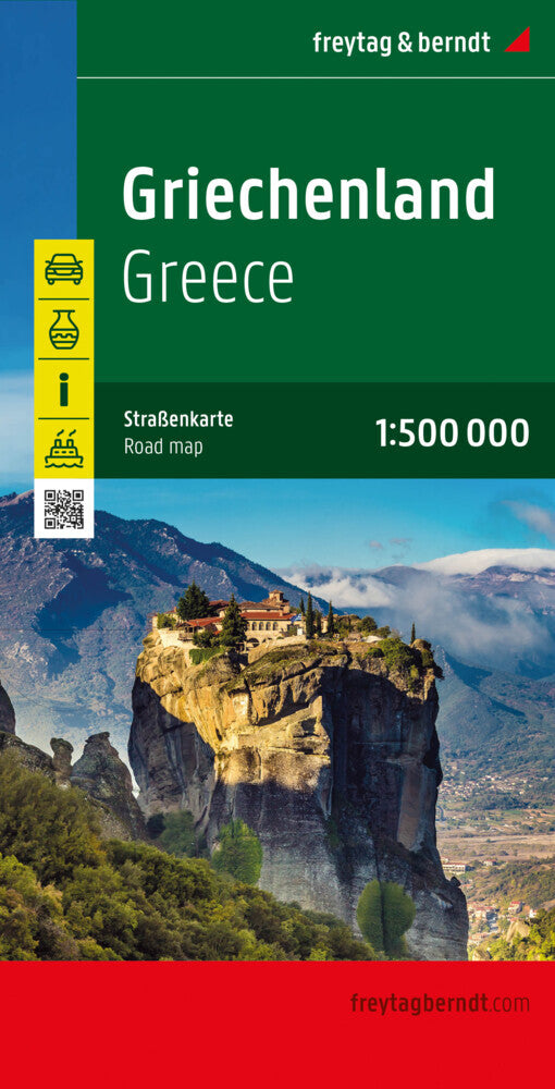 Griechenland, Straßenkarte 1:500.000, freytag & berndt - Bild 1