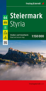 Steiermark, Straßen- und Freizeitkarte 1:150.000, freytag & berndt - Bild 1