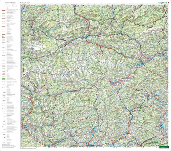 Steiermark, Straßen- und Freizeitkarte 1:150.000, freytag & berndt - Bild 4